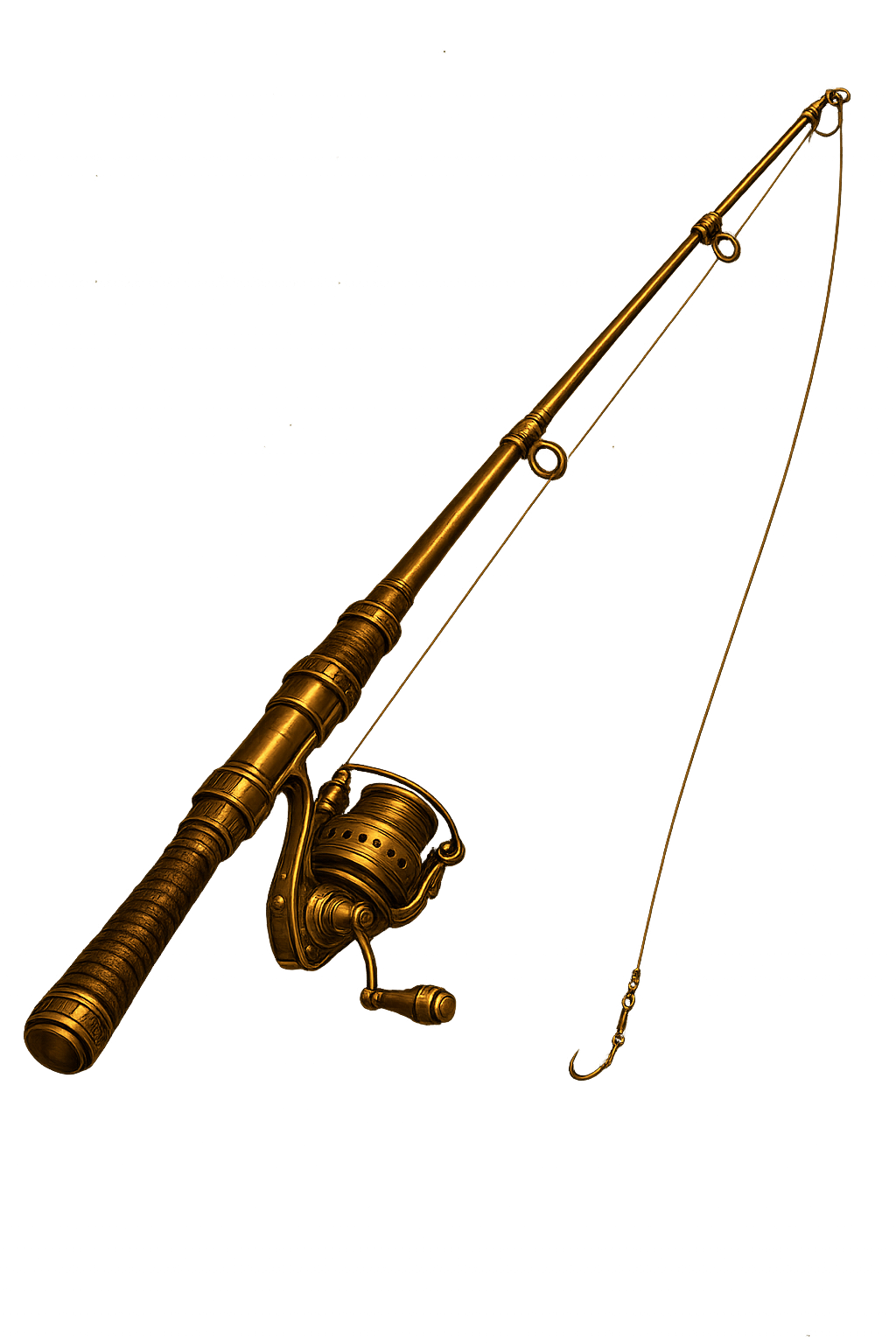 Bronze Fishing Rod